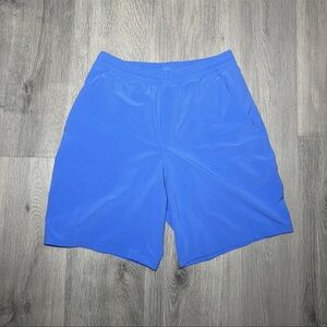 Men's Athletic Blue Performance Shorts